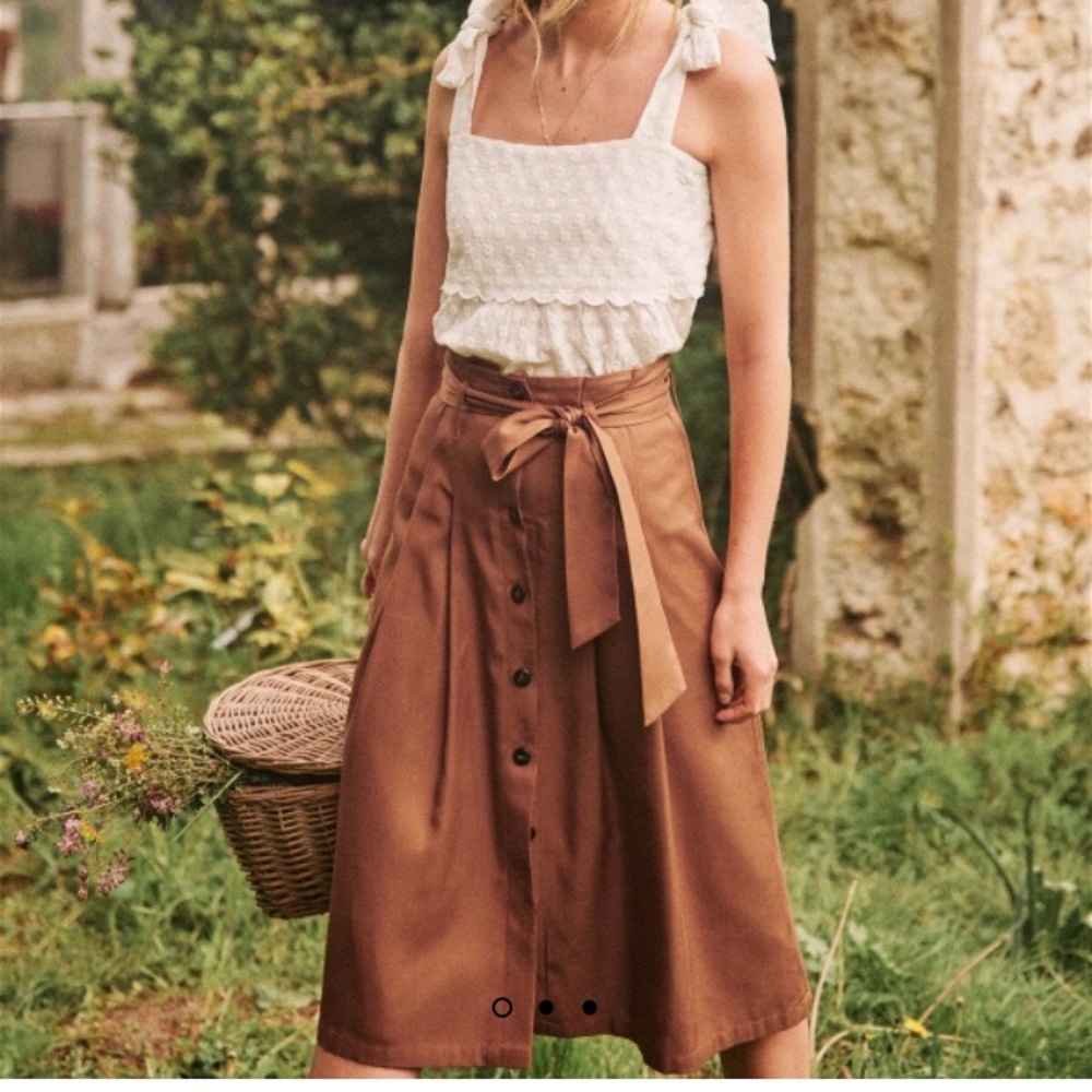 Sézane Amandine skirt sz 36
